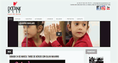 Desktop Screenshot of botanicespaidedansa.com