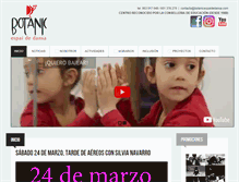 Tablet Screenshot of botanicespaidedansa.com